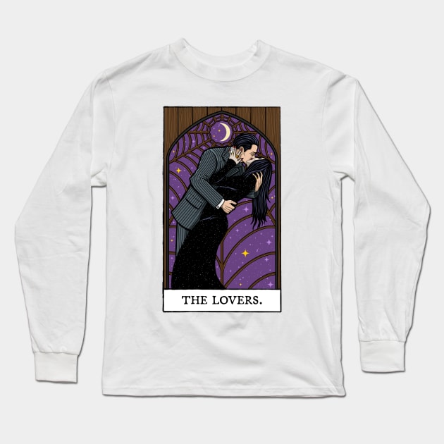 The Lovers Addams Long Sleeve T-Shirt by Coffin Couture